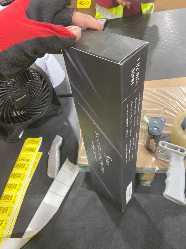 Photo 1 of 1 1/2 inch Extra Long Barrel Curling Iron, 1.5 Inch Large Barrel for Long Hair Ceramic Tourmaline