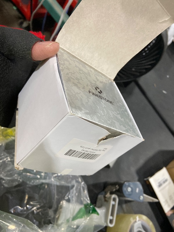 Photo 1 of FiNESTONE AGIS01 Titanium Band Compatible with Apple Watch Ultra 2/1 49mm, Series 10 46mm - Military-Grade DLC Coating, Scratch Resistant & Durable Adjustable Strap for Men - Magnetic Clasp, Black