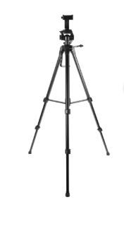 View 1 of Tripod with Smartphone Cradle for DSLR Cameras, Smartphones and GoPro Action Cameras
