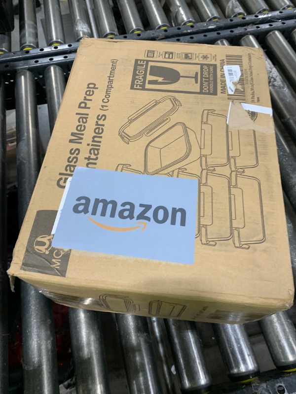 Photo 1 of [8-Pack,30 oz]Glass Meal Prep Containers,Glass Food Storage Containers,Airtight lunch Containers with Lids, Microwave, Oven, Freezer and Dishwasher