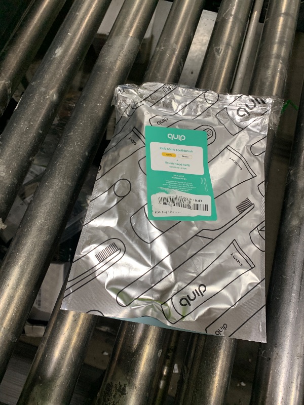 Photo 1 of Quip Kids Electric Toothbrush, Battery-Powered Sonic, Yellow, with 2-Min Timer, Extra Head and Travel Cover