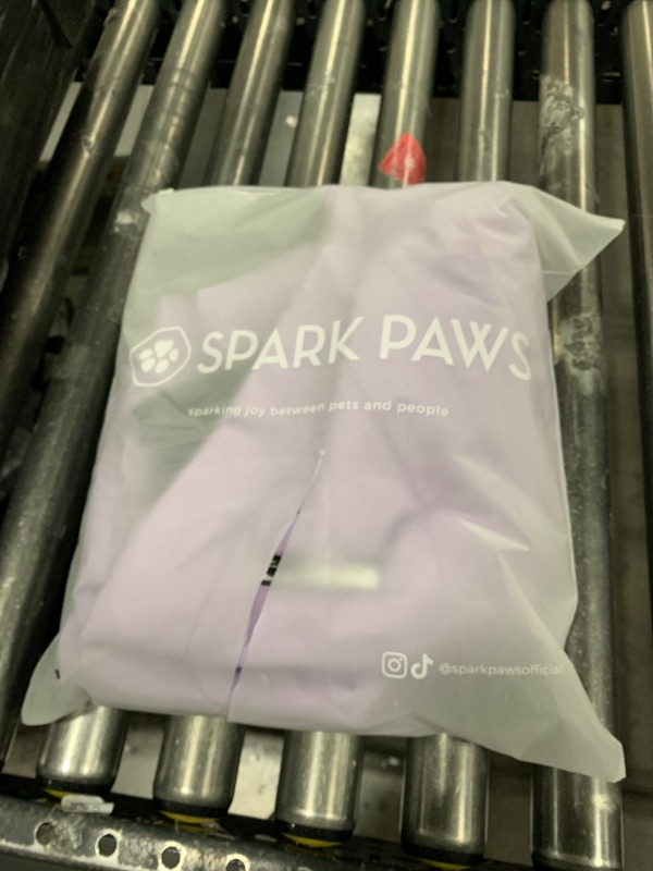 Photo 1 of  Spark Paws Dog Winter Jacket, Water-Resistant Coat, Warm Reflective Windproof Fleece-Interior, for Medium and Large Dogs - Lilac - 3XL 