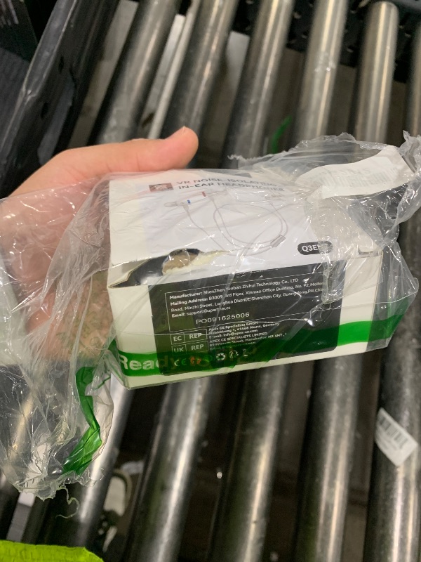 Photo 1 of  AMVR Noise-Isolating in-Ear Headphones Compatible with Meta Quest 3 - VR Accessories Low Bass Earphones with Custom Silicone Earplugs and Strap Holder | Enhance 360-Degree Surround Sound 