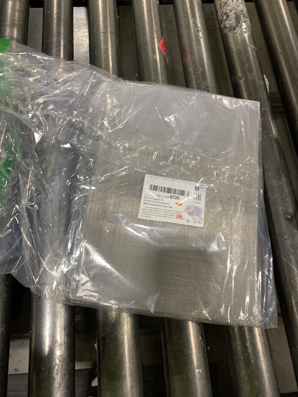 Photo 1 of  Valchoose Soft 304 Stainless Steel Mesh, 8 Pack Bendable Woven 8.3"X11.8"(213X302mm), 20 Mesh Non-Rusting, Wire Mesh Easy to Work, Non-Corrosive for DIY, Vent, Cage, Garden, Window (Plain Weave) 