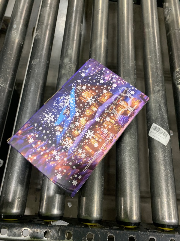 Photo 1 of  Christmas Snowflake Projector Lights Outdoor 360°Rotating Brightness Three Head Projection Lights Decor Suitable for Christmas, Indoor and Outdoor Party Decorations 