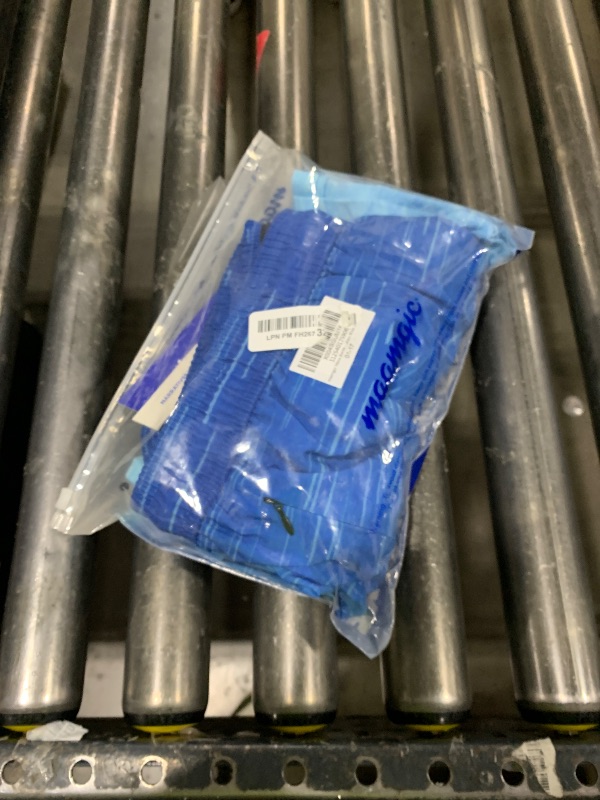 Photo 1 of  maamgic Mens Swim Trunks with Compression Liner 9 Inch Stretch Quick Dry Swim Shorts with Zipper Pockets Swimwear 
s: 2XL