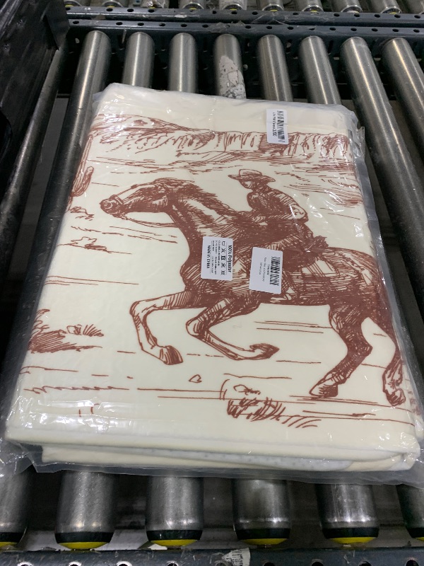 Photo 1 of  Western Country Kitchen Rugs Set of 2, Farmhouse Kitchen Mats for Floor, American Wild West Desert Cowboy Non-Slip Washable Sink Mats Home Decor Doormat+Runner Rug 