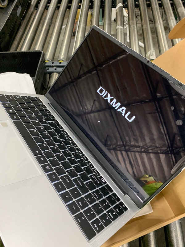 Photo 1 of DIXMAU 15.6“ 32GB RAM+1TB Laptop Computer, Win11 2C4T AMD Radeon 3050E 1.7-3.4GHz Notebook Computer, Fingerprint Reader, 6000mAh Battery PC, WiFi 2.4/5GHz, Bluetooth 4.2, Silver