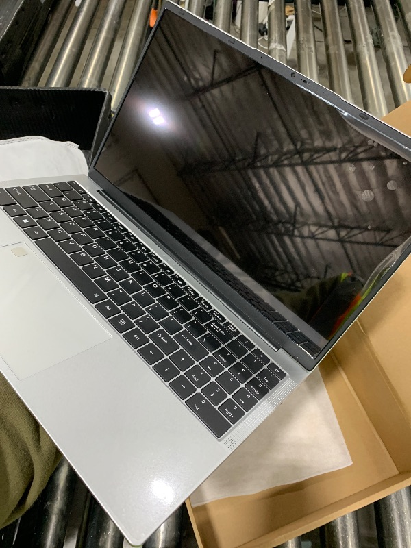 Photo 1 of DIXMAU 15.6“ 32GB RAM+1TB Laptop Computer, Win11 2C4T AMD Radeon 3050E 1.7-3.4GHz Notebook Computer, Fingerprint Reader, 6000mAh Battery PC, WiFi 2.4/5GHz, Bluetooth 4.2, Silver