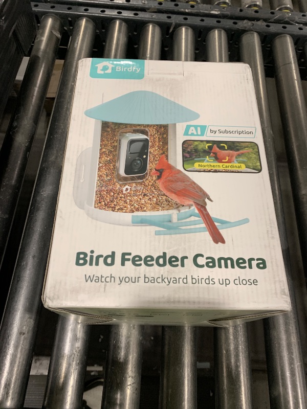 Photo 1 of NETVUE by Birdfy Smart Bird Feeder with 2K AI Camera, Auto Capture Videos & Motion Detection, Live Steam, Wireless Wildbird Watching, Ideal Gift for Outdoor Backyard Birder(AI by Subscription)