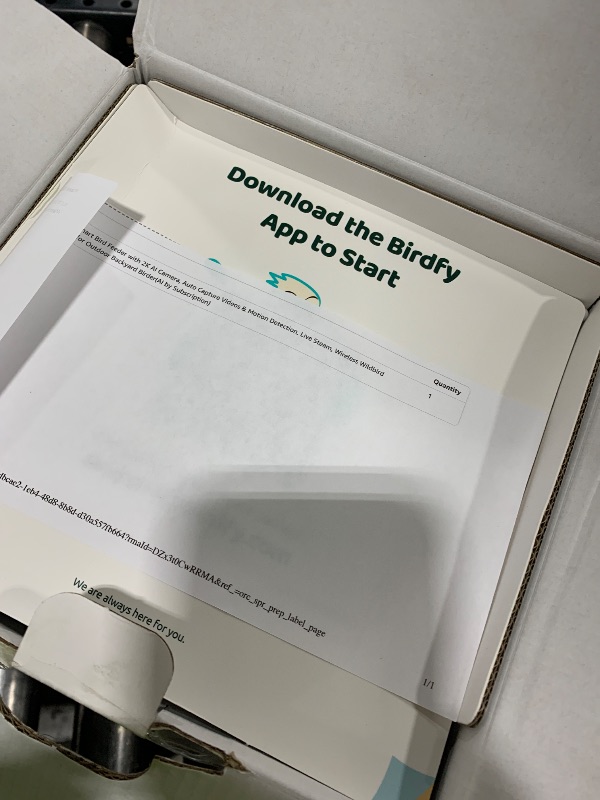 Photo 1 of NETVUE by Birdfy Smart Bird Feeder with 2K AI Camera, Auto Capture Videos & Motion Detection, Live Steam, Wireless Wildbird Watching, Ideal Gift for Outdoor Backyard Birder(AI by Subscription)