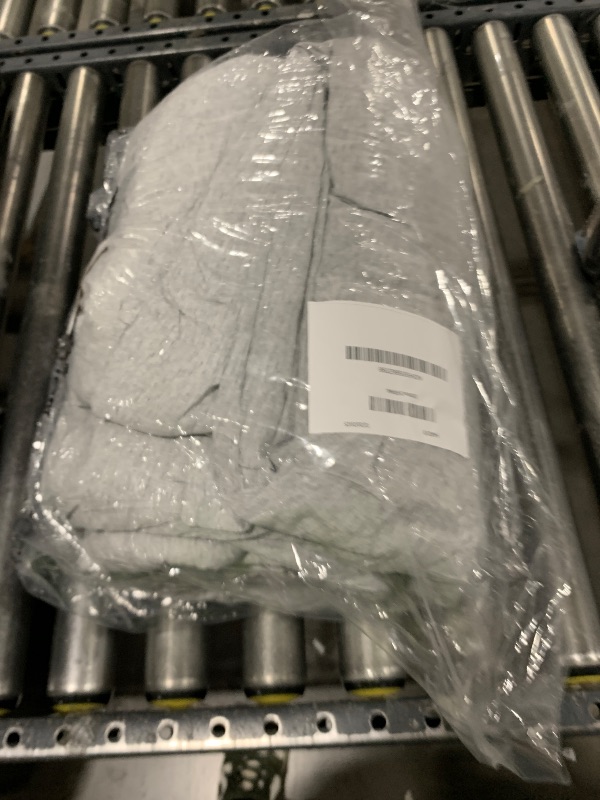 Photo 1 of CozyLux Twin/Twin XL Comforter Set Dorm Bedding, 2 Pieces Light Grey Twin Extra Long Soft Luxury Cationic Dyeing Comforter for College, Light Gray Breathable Bed Set with 1 Comforter and 1 Pillow Sham