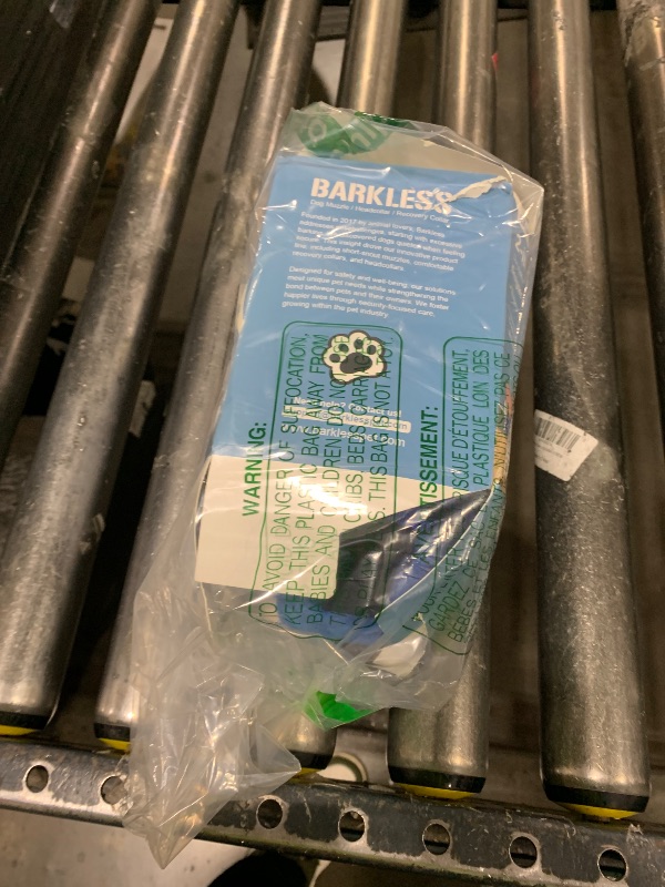 Photo 1 of BARKLESS Dog Cone, Inflatable Dog Cone After Surgery for Large Breeds, Soft Surgery Collar with Enhanced Anti-Licking Guard Shield for Pets, Patented Protective Donut Collar