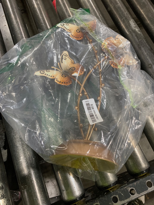 Photo 1 of Gold Butterfly Jewelry Organizer Stand Display Earring Organizer Necklace Holder Stand Rack Jewelry Tower Metal Jewelry Stand Wedding Earring, Necklace Ring Jewelry Tree Home Decoration Gift for Woman