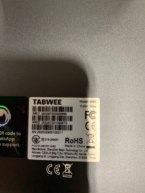 Photo 1 of TOUCHSCREEN DOES NOT WORK************Tablet Android 15 Tablet-11 Inch FHD Display, 24GB RAM 256GB ROM /2TB TF, T615 Octa-Core AI Tablets, 8000mAh/18W Fast Charge, 5G WiFi & 16MP Camera, TÜV Certified Netflix HD for Streaming/Gaming