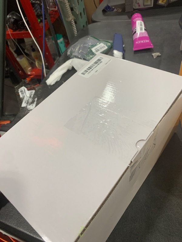 Photo 1 of Handheld Sewing Machine with Exquisite Wooden Storage Box & 142-Piece Sewing Kit - Electric Switch, Dual Power Supply, Assorted Needles, Threads, Heavy Duty Scissors - Meets All Household Sewing Needs