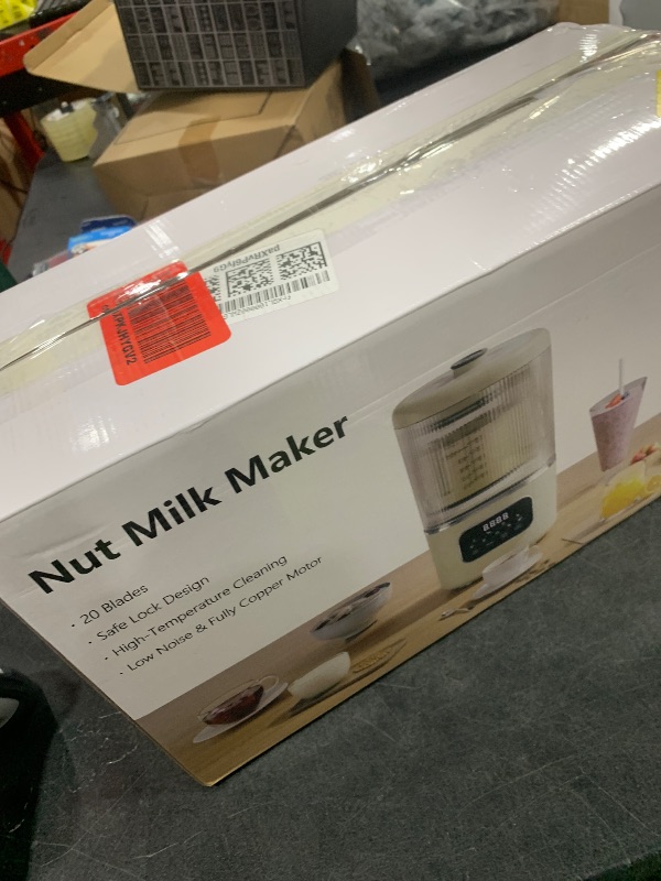 Photo 1 of Automatic Nut Milk Maker Machine, Multiple Blade Nut Milk Maker with LED Display