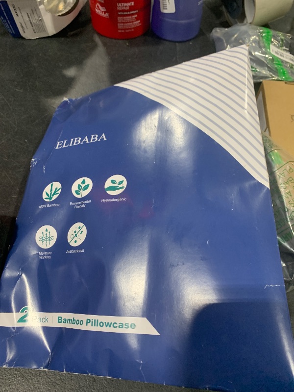 Photo 1 of Cooling Side Sleeper Pillow Cases Queen Size Set of 2 - Curved Rayon Derived from Bamboo Pillowcase Cover- Breathable Cool Silky Soft Pillowcase for Hot Sleepers Hair and Skin 20 * 30 Inches White