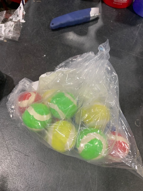 Photo 1 of SWOOC Games - Replacement Balls for Bull Chipper™ (Easy-Stick) | Standard Golf Balls Size | 3 Red, 3 Yellow, 3 Green, 3 Blue | Yard Games for Adults | Outdoor Games for Adults and Family | Golf Games