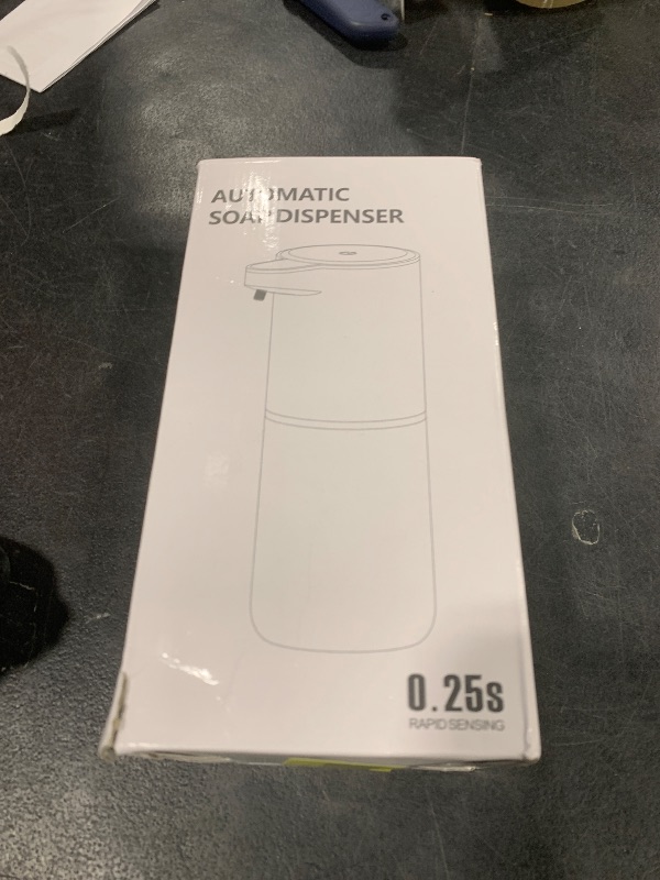 Photo 1 of Gotofine Automatic Foaming Soap Dispenser, 4-Level Adjustable Foam, Wall Mount, USB Rechargeable, 12.8oz/380ml, Touchless Hand & Dish Soap Dispenser for Bathroom, Kitchen, Hotel, Restaurant