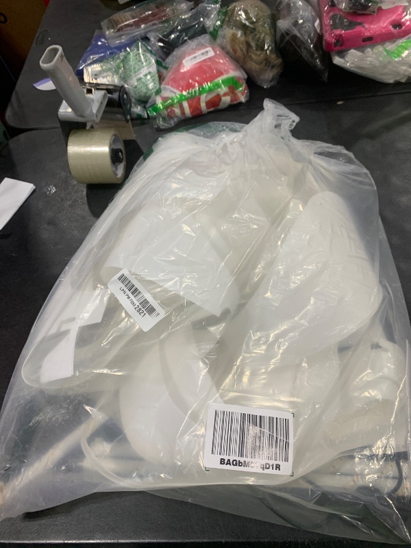 Photo 1 of TACAHE Wave Skirt Floor Lamp - 3 Color Temp & Dimmable - Column Standing Floor Lamp with Foot Switch & Remote - 21 Sheets Lampshade - Modern Ambient Light for Living Room - 30W - 66"