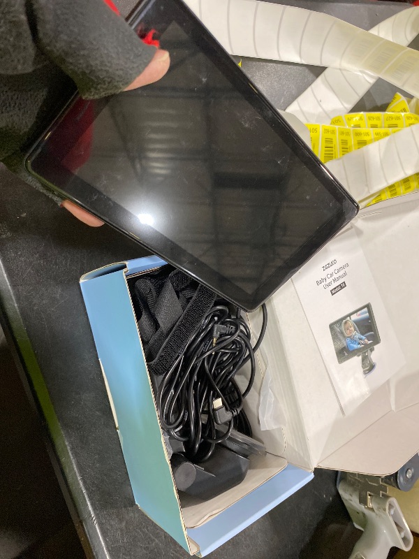 Photo 1 of 7" Touchscreen Baby Car Mirror, Baby Car Camera HD 1440P, View Infant in Rear Facing Seat with 150°Wide Angle, Night Vision, Easy Setup