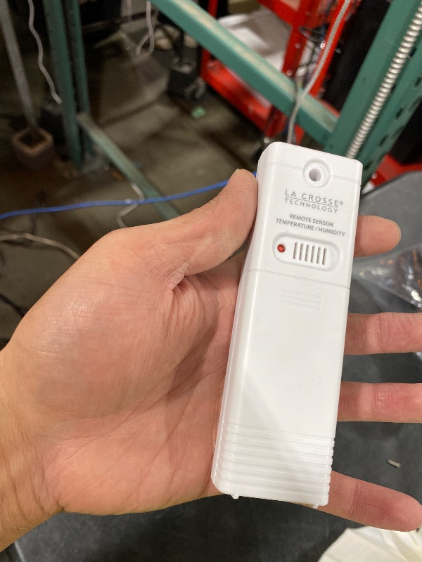 Photo 1 of La Crosse Technology Wireless Outdoor Temperature & Humidity Sensor - Wall Mounted, Accurate, Weather Resistant, Wide Temperature & Humidity Gauge Transmission Range (330ft Range), Battery Powered