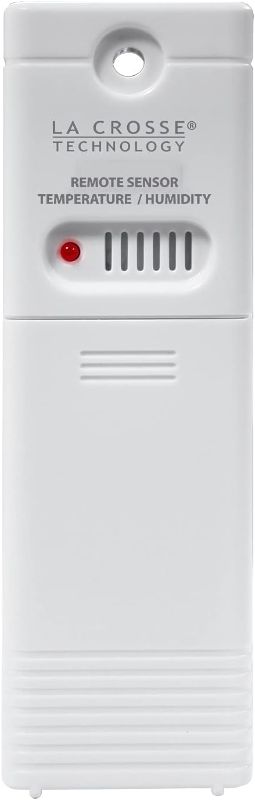 Photo 1 of La Crosse Technology Wireless Outdoor Temperature & Humidity Sensor - Wall Mounted, Accurate, Weather Resistant, Wide Temperature & Humidity Gauge Transmission Range (330ft Range), Battery Powered
