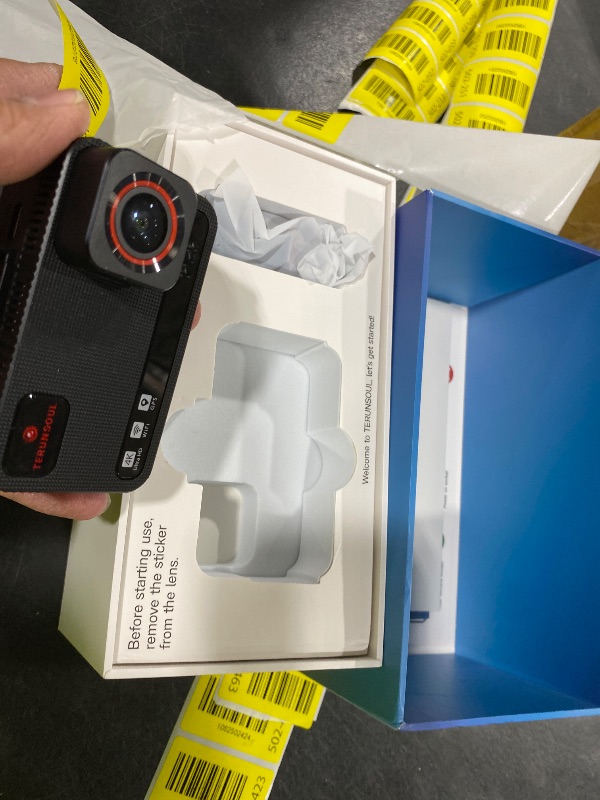 Photo 1 of TERUNSOUl 4K+4K Dash Cam Front and Rear, Free 128GB Card Included, 5.8GHz WiFi Dash Camera for Cars, Built-in GPS, G-Sensor, 170°Wide Angle, 3" IPS Screen, 24H Parking Mode, Support 512GB Max