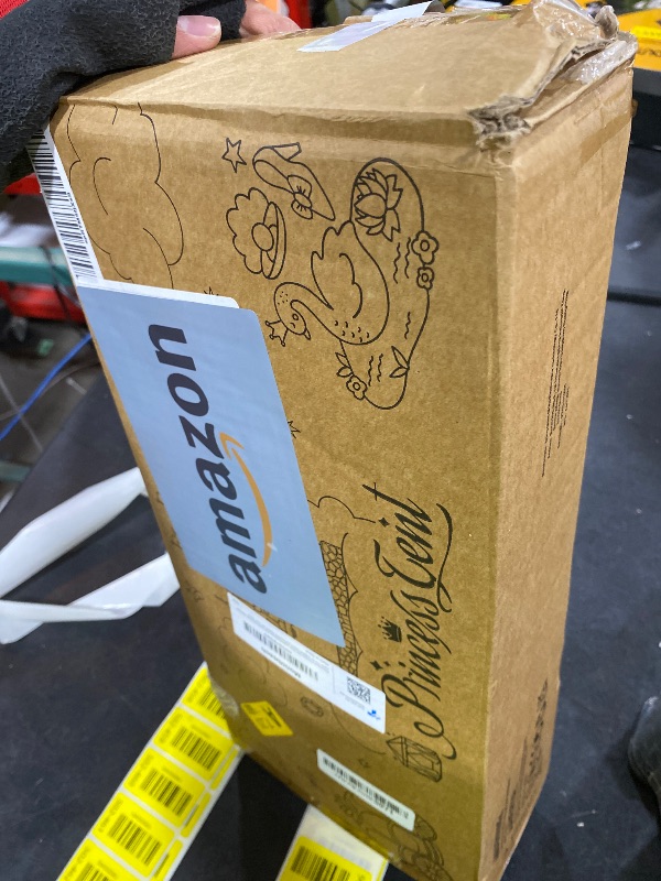 Photo 1 of Monobeach Princess Tent Girls Large Playhouse Kids Castle Play Tent with Star Lights Toy for Children Indoor and Outdoor Games, 55'' x 53'' (DxH)