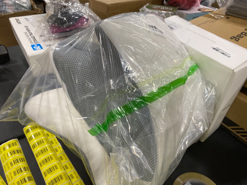 Photo 1 of 2025 Upgrade Neckhaven Pillow, Neckhaven Pillow Hospitality Collection, Memory Foam Ergonomic Cervical Neck Pillows with Cooling Cover for Neck Pain Relief Side Back Stomach Sleeper (White Grey)