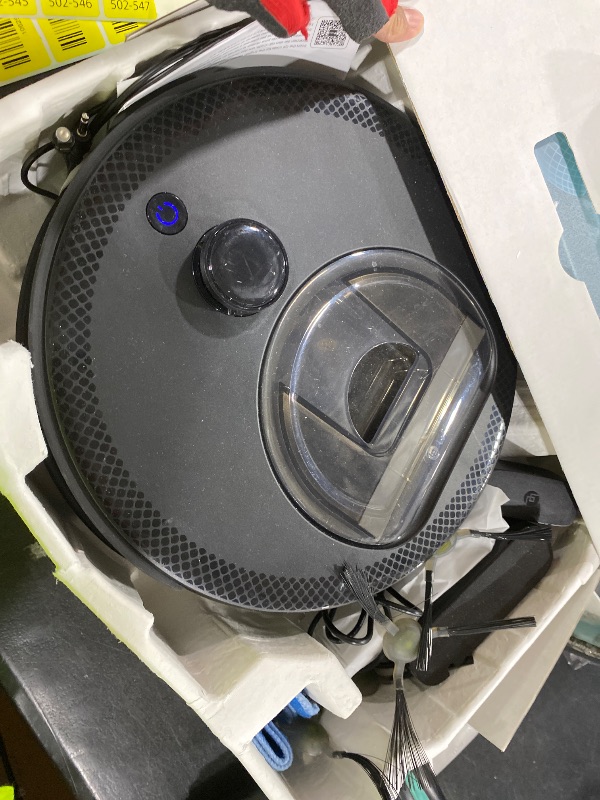 Photo 1 of Lefant LiDAR Robot Vacuum and Mop, 450ml Visible Dustbin, Upgraded 190° PSD Obstacle Avoidance, Customized Cleaning, Multi-Floor Mapping, 150 Mins Runtime, 2.4G/5G WiFi, Pet Hair & Carpets, M330 Pro