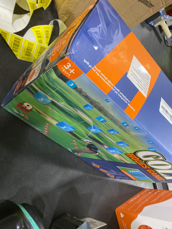 Photo 1 of GYMMALL Golf Yard Bucket Games, 6 Holes Bucket Backyard Golf Game Set with LED Light and Flags for Adults & Kids Indoor Outdoor, Golf Practice Gift for Backyard, Park, Beach and Lawn