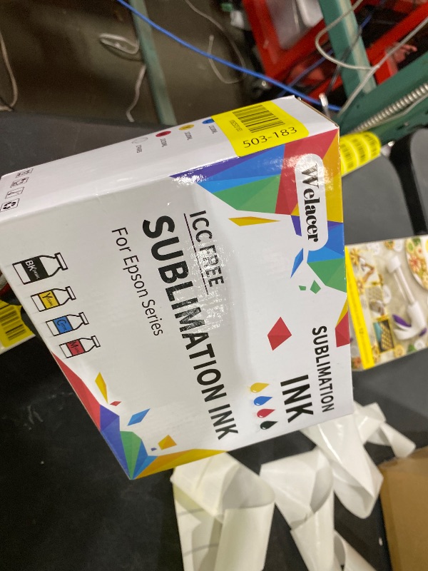 Photo 1 of Welacer Sublimation Ink 440ML Autofill Bottles Refill for ET-2800 ET-15000 ET-2803 ET-2850 ET2400 ET2720 ET2760 ET2750 ET4800 etc.High-Yield Inkjet Printers Heat Press Transfer on Mugs