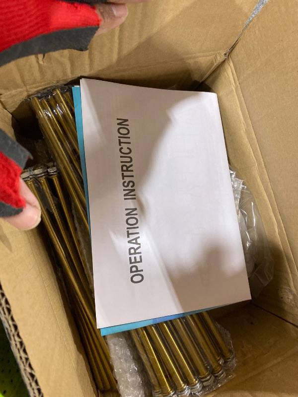 Photo 1 of ZGLAOJT Semi Flush Mount 8 Light Ceiling Light Modern Metal Ceiling Lighting Gold Light Fixture Chandelier for Farmhouse Kitchen Dining Room Bedroom Hallway Living Room.