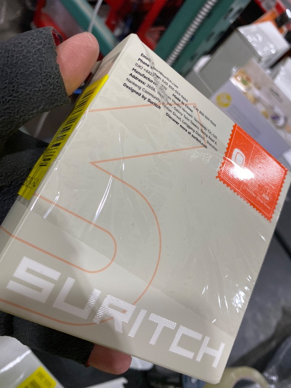 Photo 1 of SURITCH for SHOKZ New OpenFit 2 Case Cover, Magnetic Locking Cases for SHOKZ OpenFit 2 Open-Ear Headphones, Shockproof Bumper Protective Covers with Carabiner & Keyring & Cleaner Kit, Purple