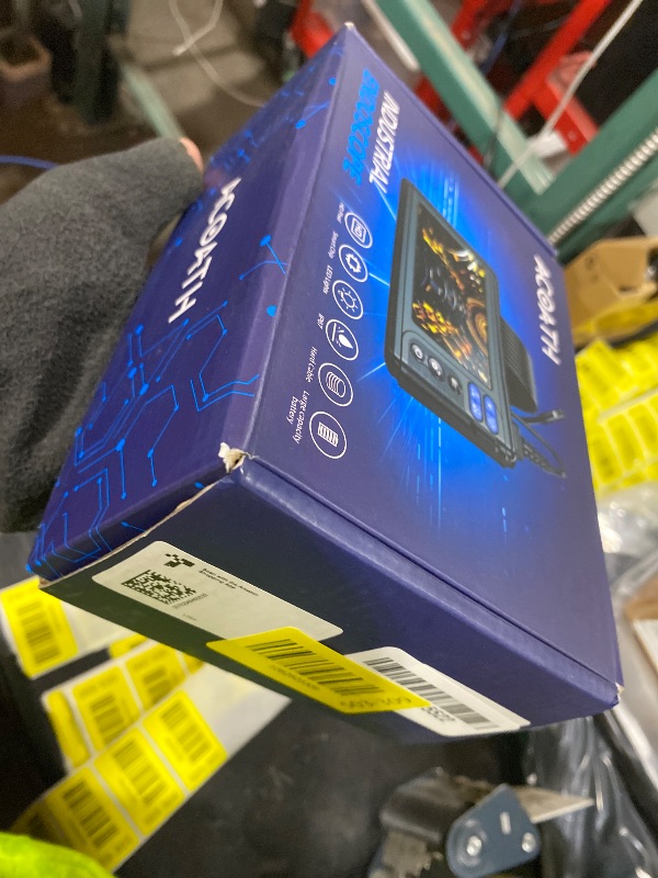 Photo 1 of Acoath Borescope Endoscope Camera with Light, Dual-Lens 1080P HD Industrial Inspection Camera with 8 LED Lights, 16.5Ft Semi-Rigid Snake Cable, 5" IPS Screen, 32GB Card, IP67 Waterproof Sewer Tools