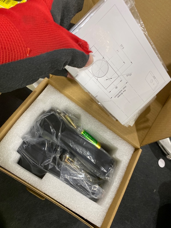 Photo 1 of IBLOG Smart Lock, Fingerprint Keyless Entry Door Lock App Control, Electronic Touchscreen Keypad, Auto Locking, IP54 Weatherproof, Easy Install Digital Deadbolt for Front Door