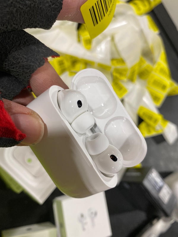 Photo 1 of Apple AirPods Pro 3 Wireless Earbuds, Active Noise Cancellation, Live Translation, Heart Rate Sensing, Hearing Aid Feature, Bluetooth Headphones, Spatial Audio, High-Fidelity Sound, USB-C Charging