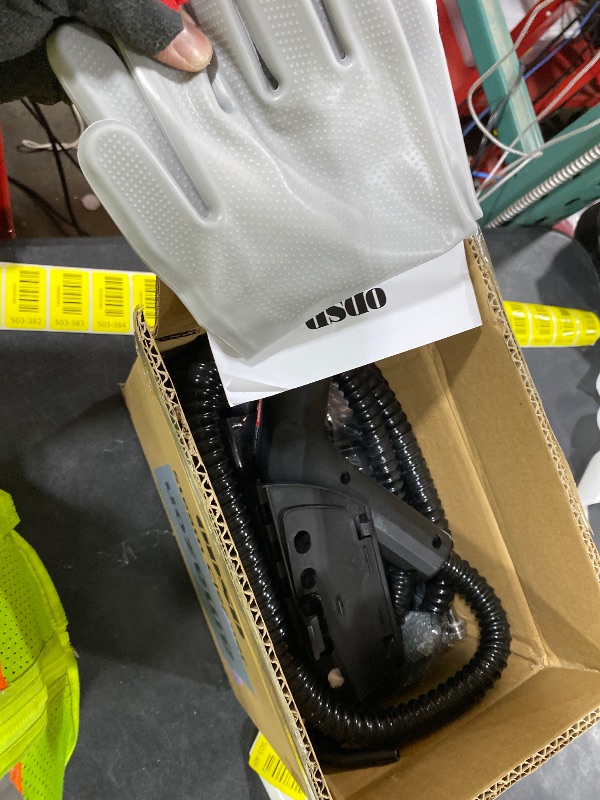 Photo 1 of **INCOMPLETE** ODSD Steam Cleaner for Home & Car, 3-Level Adjustable Steamer for Cleaning, 15s Heat-Up & 1.6L Large Tank, Handheld Steam Cleaner for Car Detailing, Home, Tile, Grout,Furniture with 15pcs Accessories