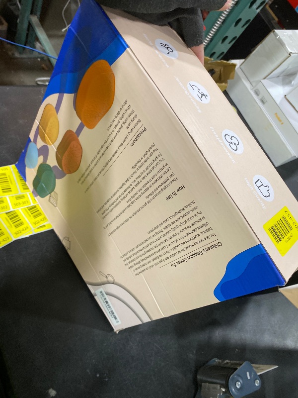 Photo 1 of LoomLark Balance Stepping Stones for Kids 5pcs Non-Slip River Stones Obstacle Course Play Indoor and Outdoor Coordination Game Sensory Toys Toddler Ages 3 4 5 6 7 8+