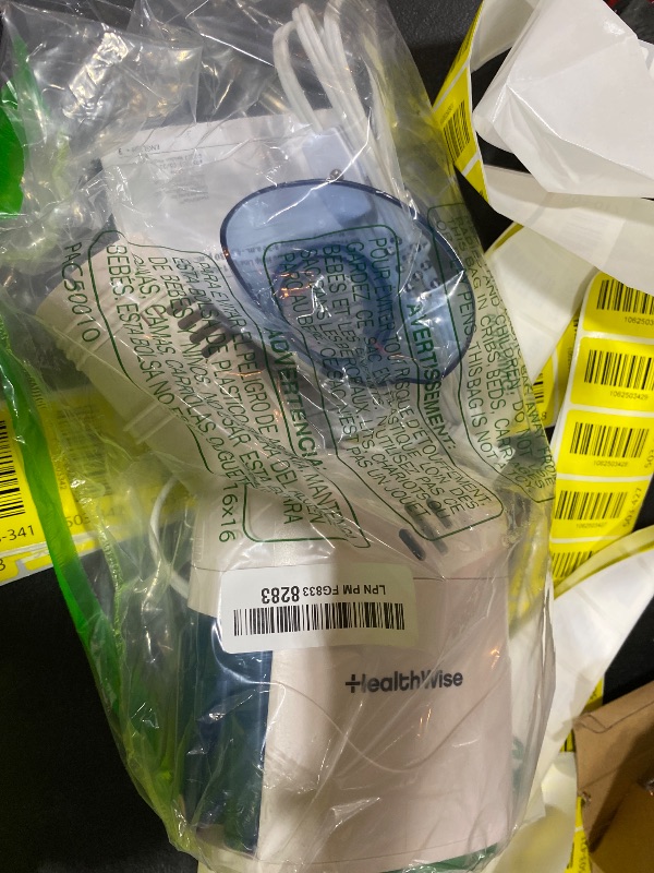 Photo 1 of HealthWise Steam Inhaler Respiratory Vapor Therapy | Sinus Pressure, Congestion, Colds & Cough Relief | Facial Steamer, Steam Inhaler, FSA Eligible, Vaporizer or Vocal Steamer | Mask for Cleansing