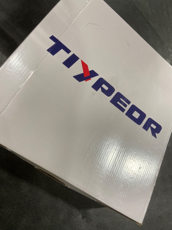 Photo 1 of TIYPEOR Universal Racing Steering Wheel Suede Deep Dish 13.78”/350mm 6 Bolts with Horn Button Include Cable, Wrench