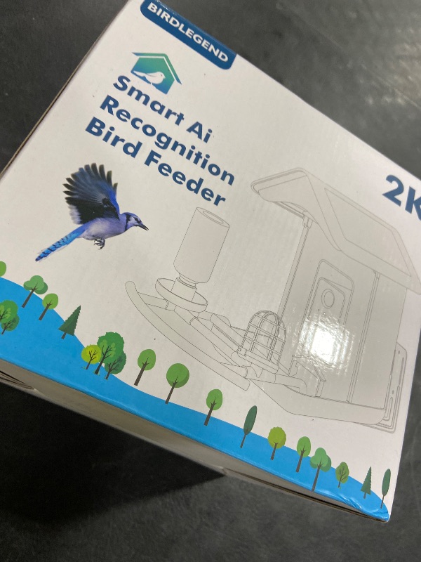 Photo 1 of BIRDLEGEND® Bird Feeder with Camera Solar Powered, 2K Portrait Live Free AI Forever Instant Arrival Alerts with 64GB Card, Smart Camera Birds Feeders Wireless Outdoor Gift for Bird Lover, 2.4G WiFi