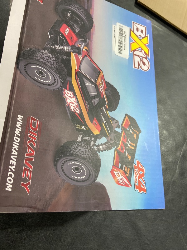 Photo 1 of 1/12 Brushless RC Cars for Adults,Remote Control Car for Fast Max 50 MPH 4X4 High Speed Racing RC Buggy with 3S 2200 mAh Battery,Fast Off-Road RC Truck, Suitable as Giftfor Beginner-Orange Green