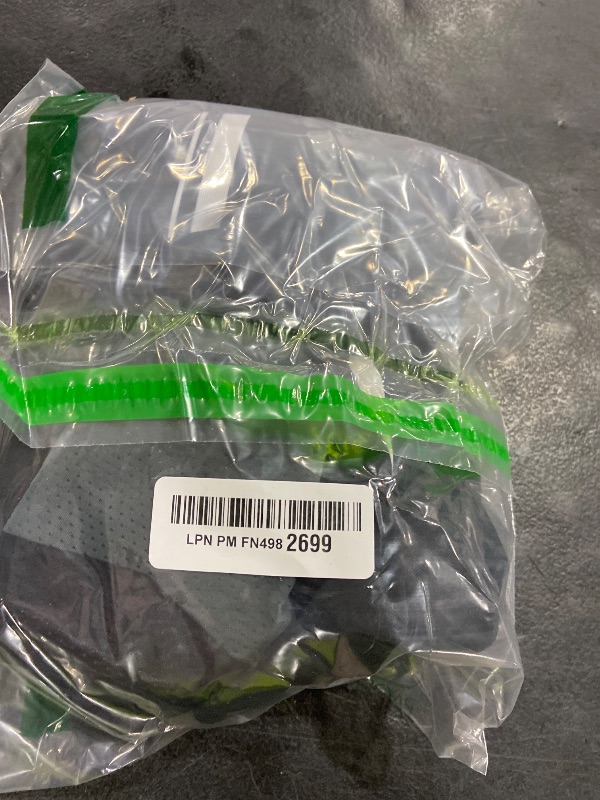 Photo 1 of FitsT4 Sports Pro Soccer Referee Jersey Short Sleeve Ref Shirts Black Large