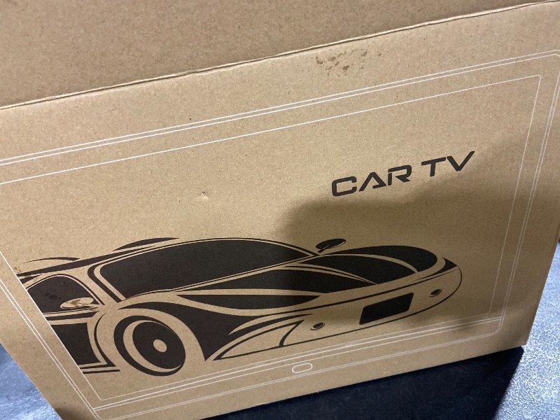 Photo 1 of 13.3" Car TV for Back Seat, 4K Android Headrest Monitor for Car, 4G+64G Portable Rear Entertainment System, Support Phone Wireless Mirror Link Touch Screen, with WiFi/HDMI/USB/Video Player