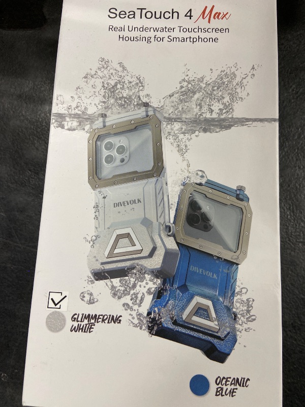 Photo 1 of DIVEVOLK Seatouch 4 Max Diving Phone Case compatiable for iPhone 12/13/14/15 Pro/15 Pro Max (not for iPhone16)