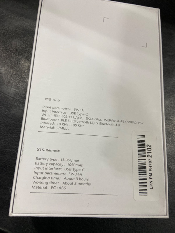 Photo 1 of SofaBaton X1S Smart Remote Control with Smart Hub, All-in-One Customizable Activities, IR/Bluetooth/WiFi Compatible