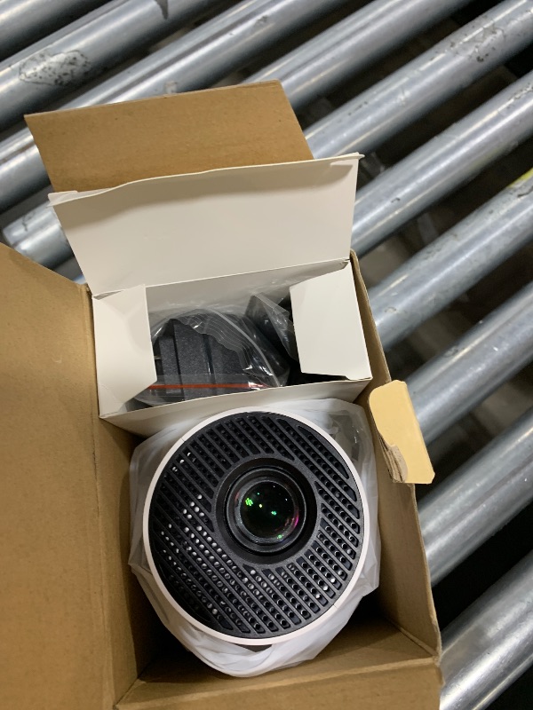 Photo 1 of [Built-in Apps & 2026 Upgraded] Mini Projector with WiFi 6 and Bluetooth 5.4 Support 4K 1080P Auto Keystone 180° Rotatable Projector Portable Compatibile with HDMI/TV Stick/Memory Stick/Laptop, White